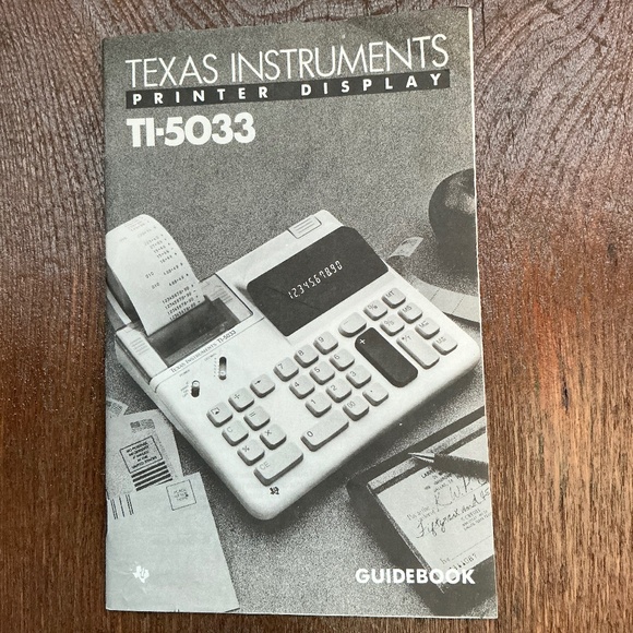 Texas Instruments TI-5033 Printing 10-Key calculator - Picture 9 of 11